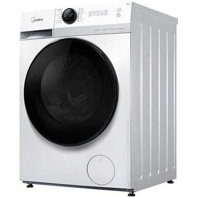 Midea Front Load Smart Washing Machine 10 kg 2000 W MF200W100WBWGCC White